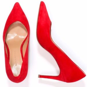 Banana Republic Classic Red Madison 12-Hour Pumps